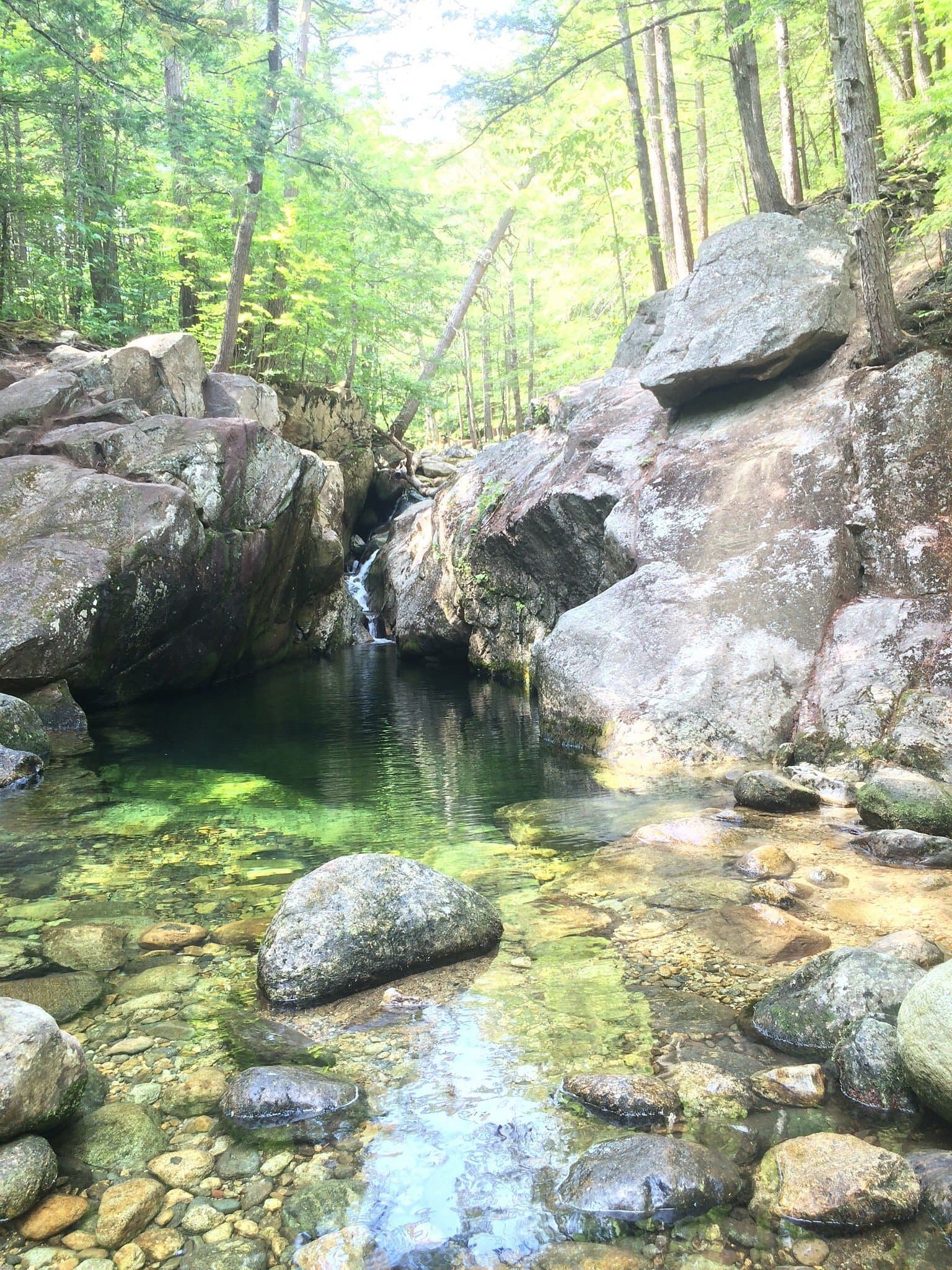 Emerald Pool view in New Hampshire, gallery 4. User supplied image. Verify rights before public publish.
