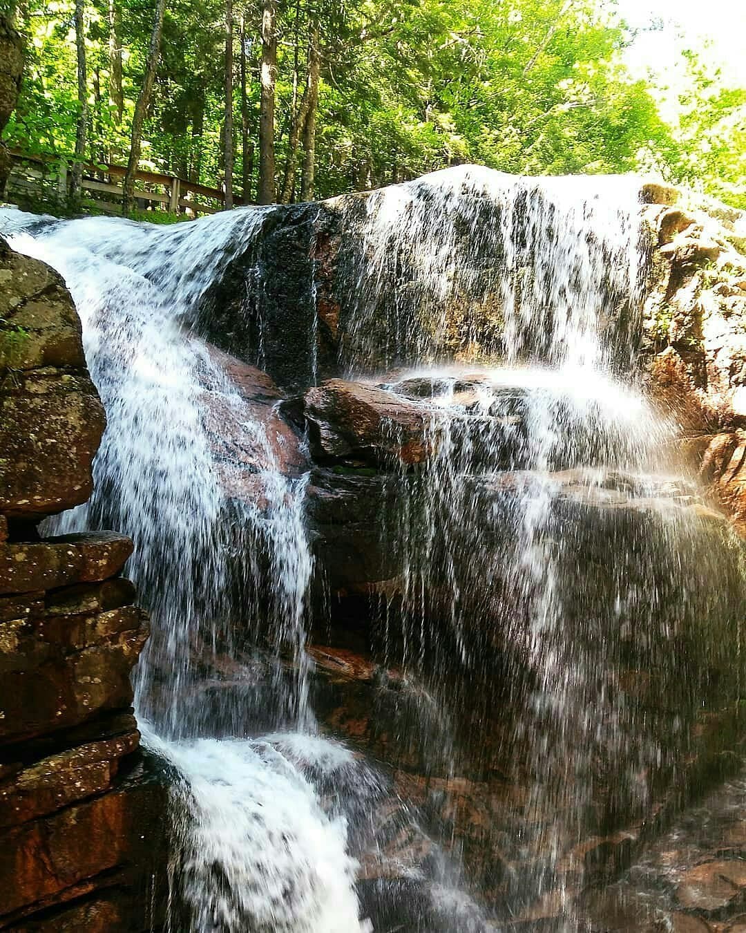 Franconia Falls view in New Hampshire, gallery 5. User supplied image. Verify rights before public publish.