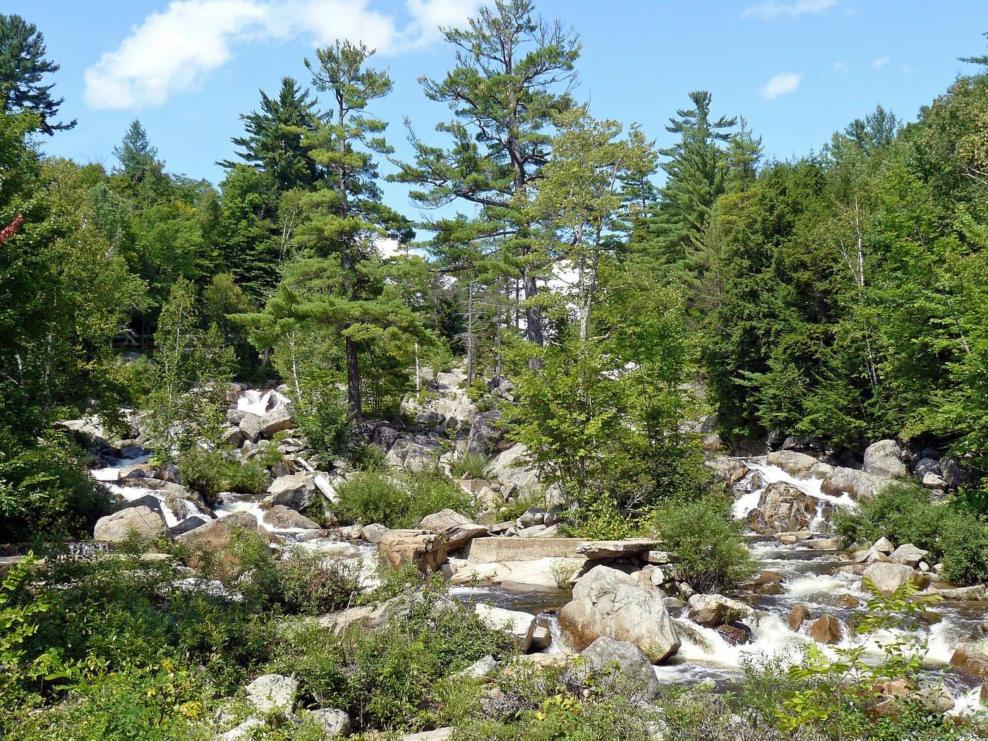 Jackson Falls scene in New Hampshire, gallery 2. User supplied image. Verify rights before public publish.