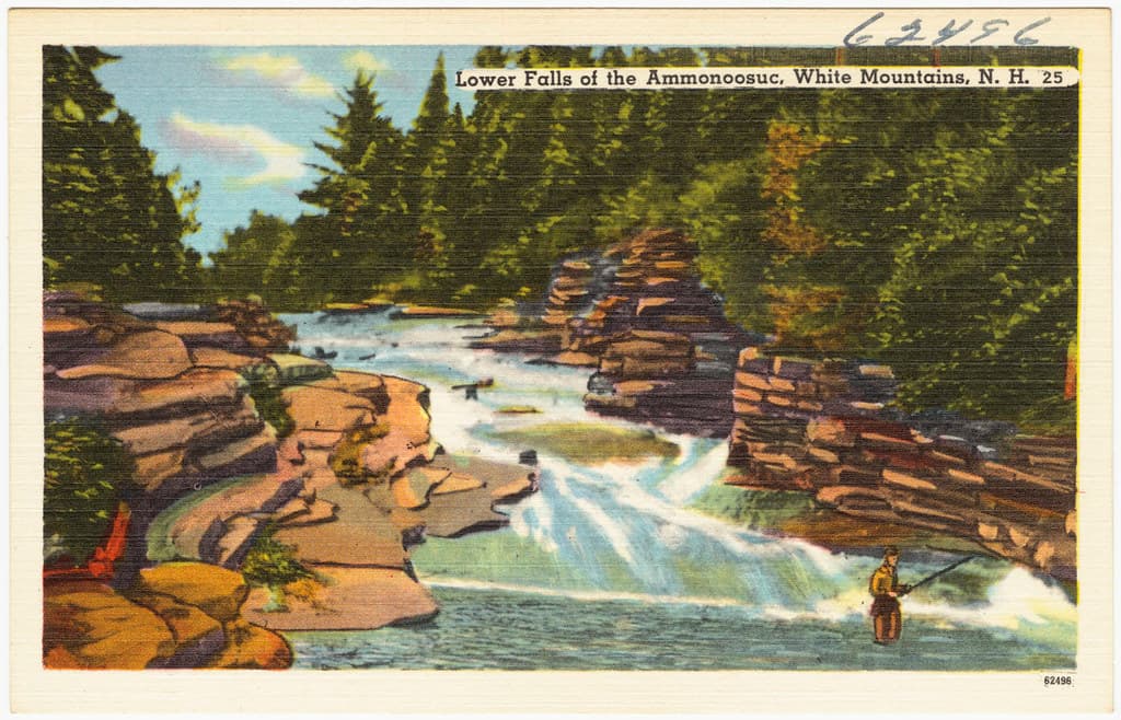 Lower Ammonoosuc Falls scene in New Hampshire (gallery 4). User supplied image; verify rights before public publish.