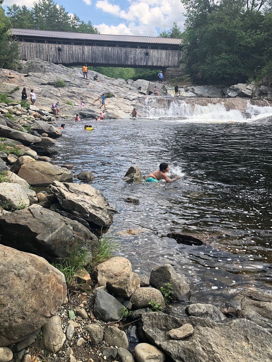Swiftwater Falls in New Hampshire. User supplied image; verify rights before public publish.
